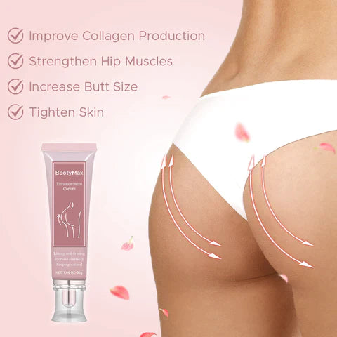 BOOTY MAX PRO® - Crema Potenciadora de Glúteos